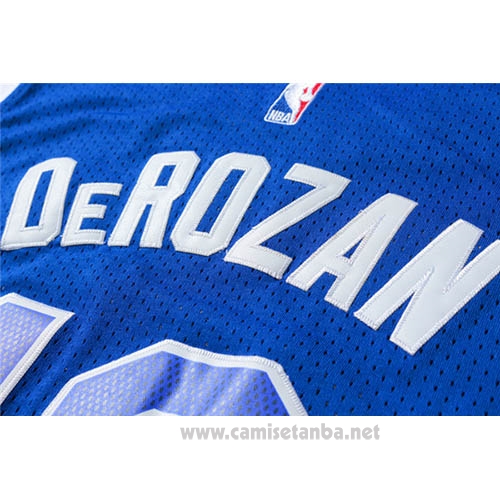Camiseta Toronto Raptors DeMar DeRozan #10 Retro Azul